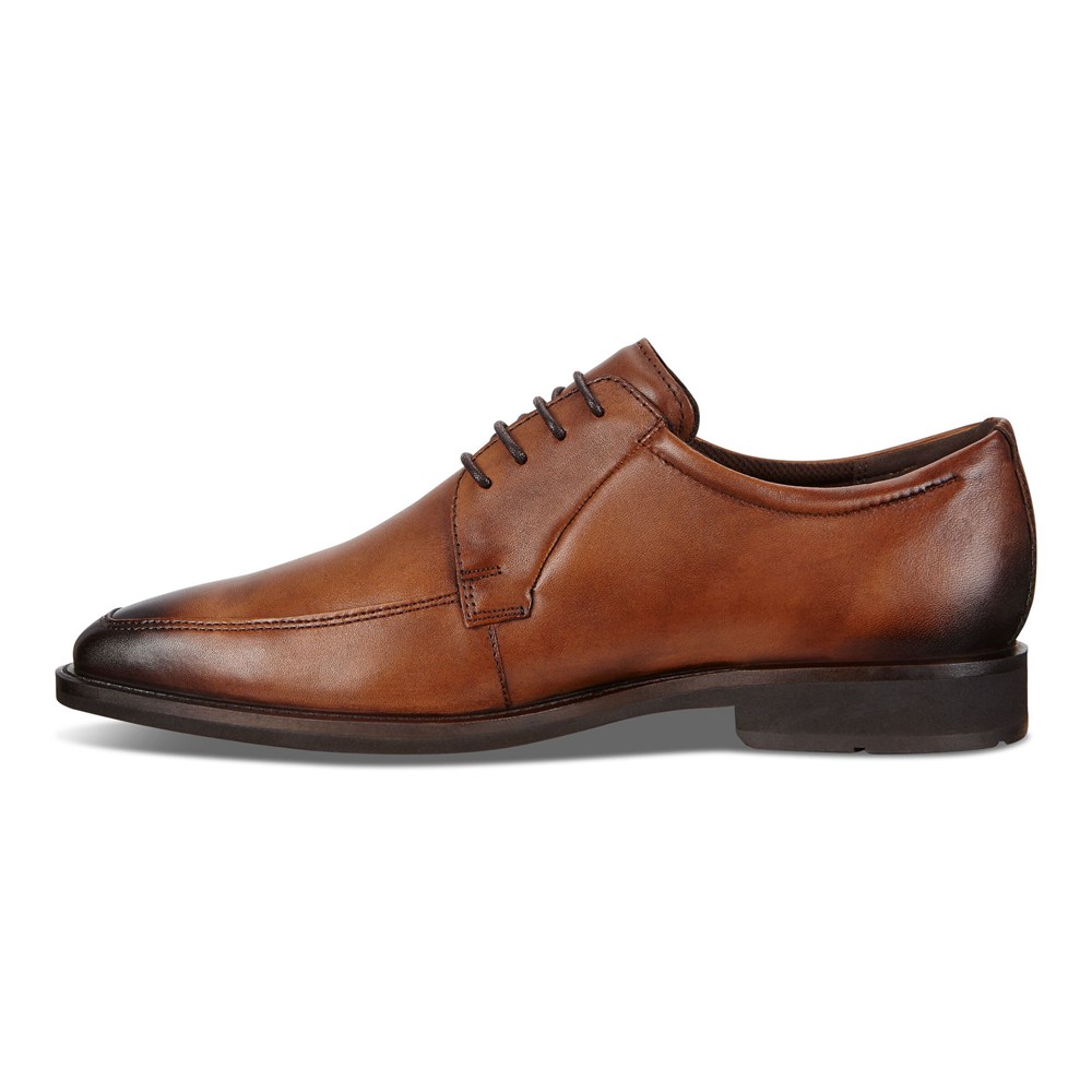 Zapatos De Vestir Hombre - ECCO Calcan - Marrom - ZFA135402